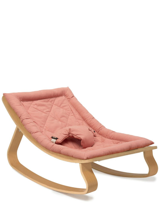 Charlie Crane: Dondolo in legno per bambini - Rosa Scuro - kids-girls_0 | Luisa Via Roma