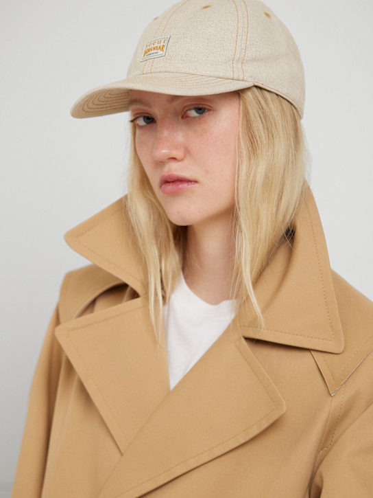 Soeur: Decker cotton blend baseball hat - women_1 | Luisa Via Roma