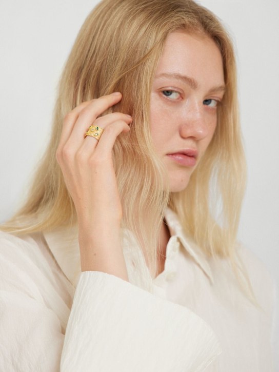 Peracas: Cesare thick ring - women_1 | Luisa Via Roma