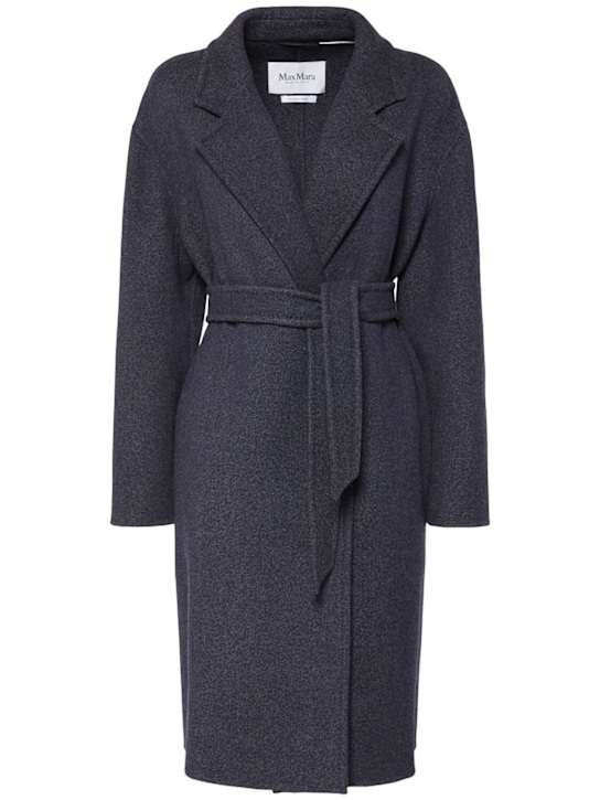 Max Mara: Carnia virgin wool coat - women_0 | Luisa Via Roma