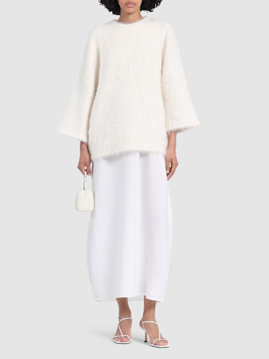 Loulou De Saison: Mae alpaca blend knit sweater - women_1 | Luisa Via Roma