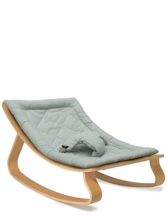 Charlie Crane: Wooden baby rocker - Hellgrün - kids-boys_0 | Luisa Via Roma