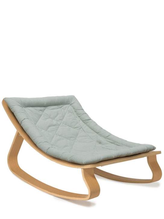 Charlie Crane: Wooden baby rocker - Hellgrün - kids-boys_1 | Luisa Via Roma