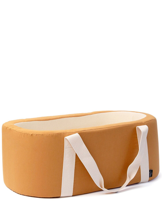 Charlie Crane: Organic cotton moses basket - Hellbraun - kids-boys_0 | Luisa Via Roma