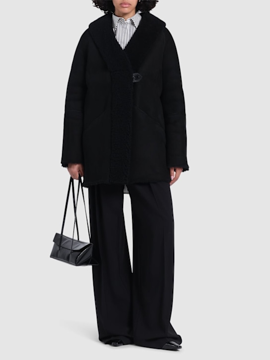 Loulou De Saison: Isak shearling coat - women_1 | Luisa Via Roma