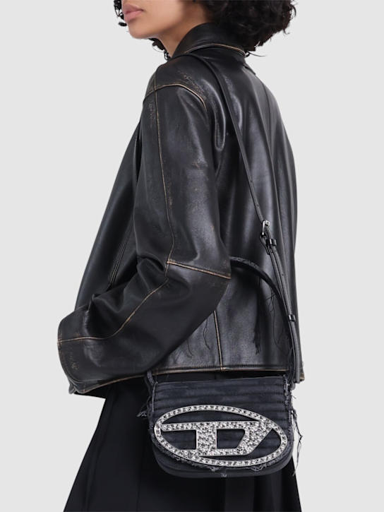 Diesel: 1DR treated canvas shoulder bag - women_1 | Luisa Via Roma