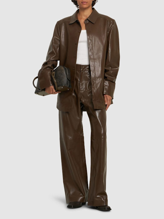 Entire Studios: Legacy straight leg pants - women_1 | Luisa Via Roma