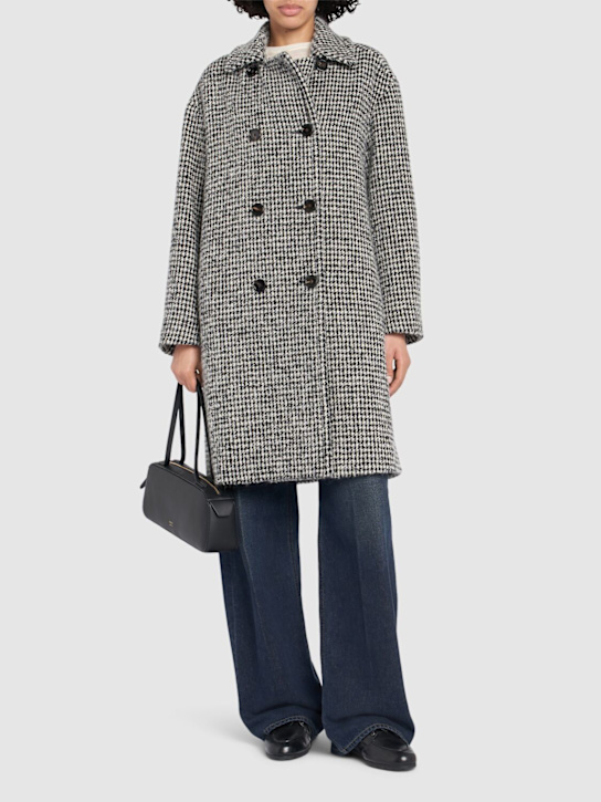 'S Max Mara: Alessia double breast bouclé midi coat - women_1 | Luisa Via Roma
