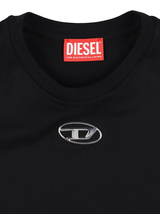 Diesel Kids: Cotton jersey t-shirt - kids-boys_1 | Luisa Via Roma