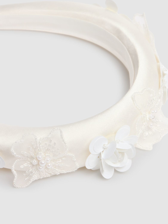 Self-portrait: Cerchietto in raso con decorazioni - kids-girls_1 | Luisa Via Roma