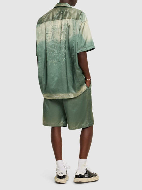 Mihara Yasuhiro: Bowling cotton blend shirt - men_1 | Luisa Via Roma