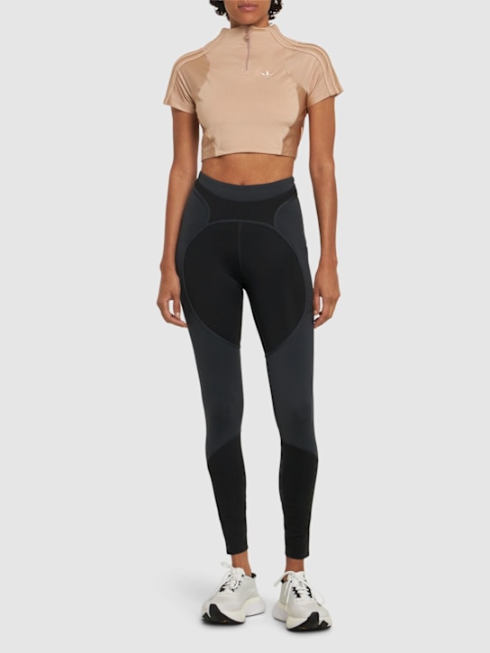 Zip crop top - Thumbnail 2