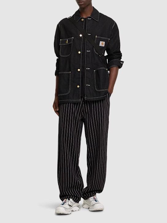 Carhartt WIP: Fountain Twill cotton denim jeans - men_1 | Luisa Via Roma