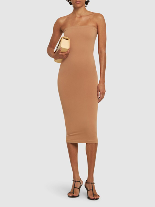 Fatal shaping strapless midi dress - Thumbnail 2
