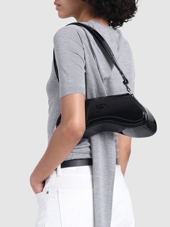 Diesel: Play glossy tech crossbody bag - women_1 | Luisa Via Roma