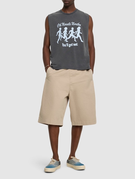 Carne Bollente: Marseille Sweat Fest tank top - men_1 | Luisa Via Roma