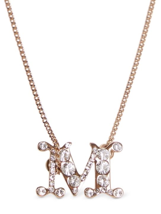 Max Mara: Marabesque pendant necklace - women_0 | Luisa Via Roma