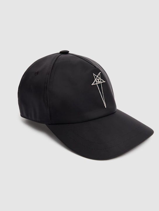 Rick Owens: Champion logo nylon baseball hat - men_1 | Luisa Via Roma