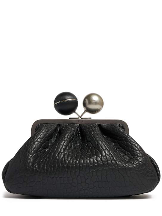Weekend Max Mara: Lecito leather clutch - women_0 | Luisa Via Roma