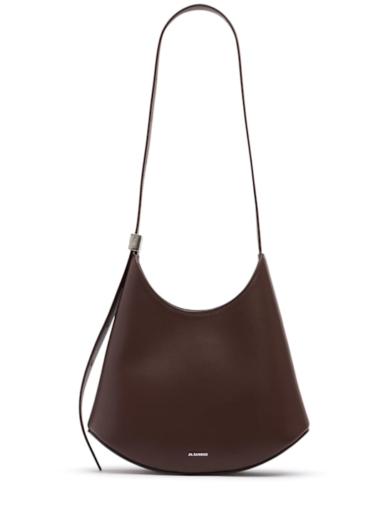 Jil Sander: Small Eldorado smooth leather bag - women_0 | Luisa Via Roma