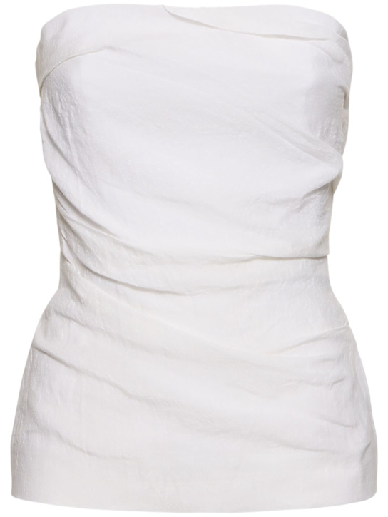 TOVE: Izel linen bandeau top - women_0 | Luisa Via Roma