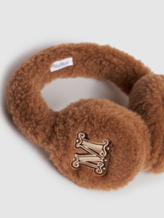 Max Mara: Muffy teddy headband - women_1 | Luisa Via Roma