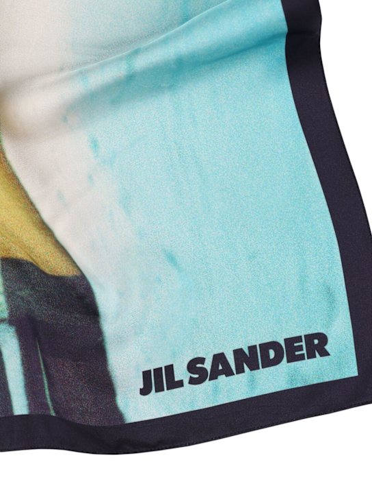 Jil Sander: Double printed scarf - women_1 | Luisa Via Roma