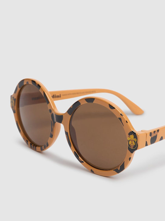 Mini Rodini: Occhiali da sole rotondi Leopard - kids-girls_1 | Luisa Via Roma
