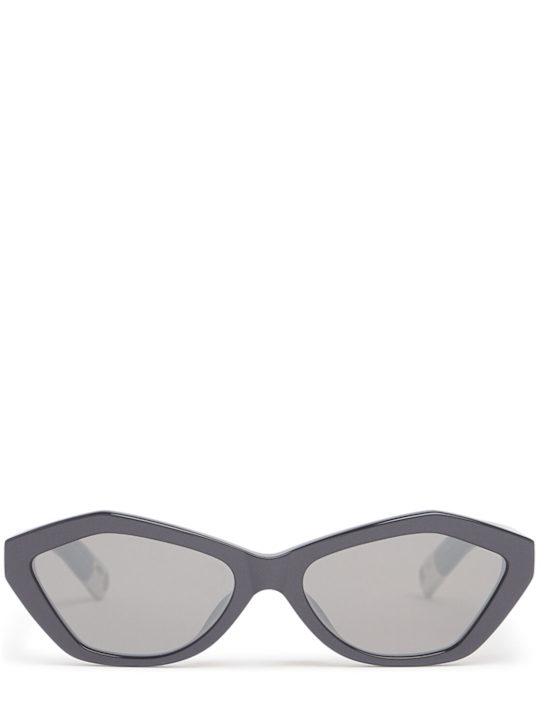 Jacquemus: Les Lunettes Bambino acetate sunglasses - Black - women_0 | Luisa Via Roma