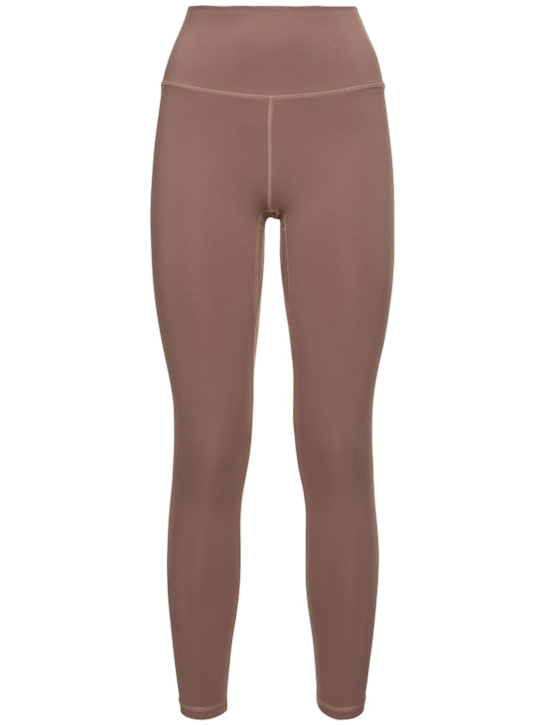 Varley: Freesoft high rise leggings - Brown - women_0 | Luisa Via Roma