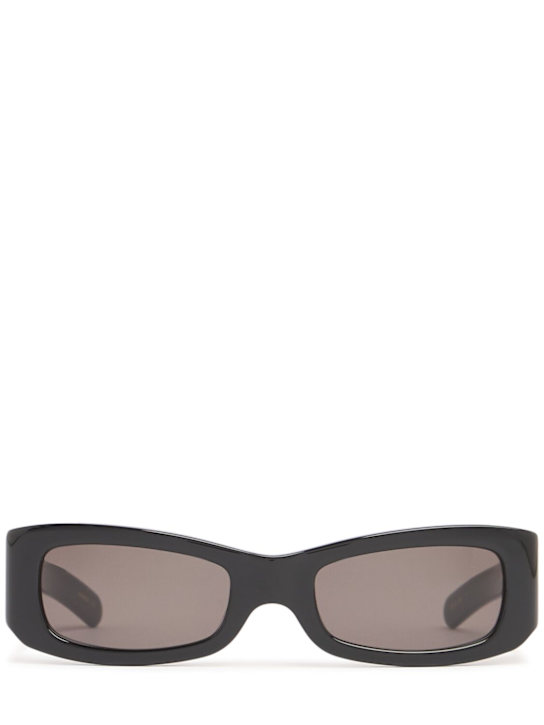 Flatlist Eyewear: Kareem acetate sunglasses - Black - men_0 | Luisa Via Roma