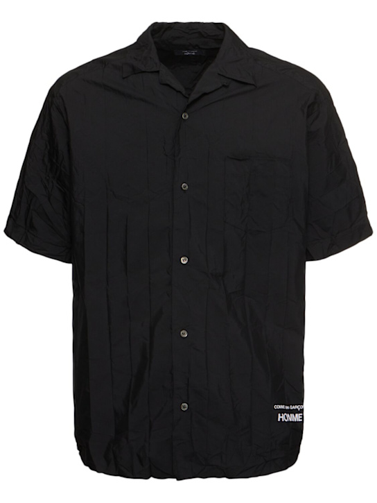 Comme des Garçons Homme: CDG Homme logo shirt - men_0 | Luisa Via Roma