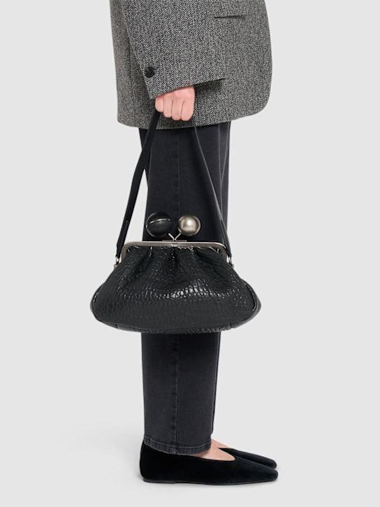 Weekend Max Mara: Lecito leather clutch - women_1 | Luisa Via Roma