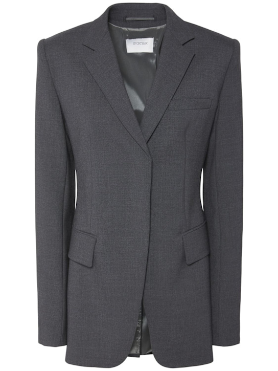 Sportmax: Ranghi wool blazer - women_0 | Luisa Via Roma