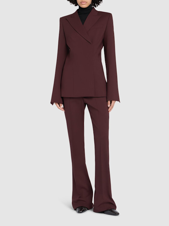 Sportmax: Cocco wool blend blazer - women_1 | Luisa Via Roma