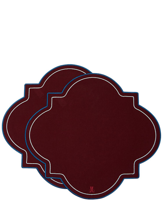 La Double J: Set of 2 Medallion placemats - ecraft_0 | Luisa Via Roma