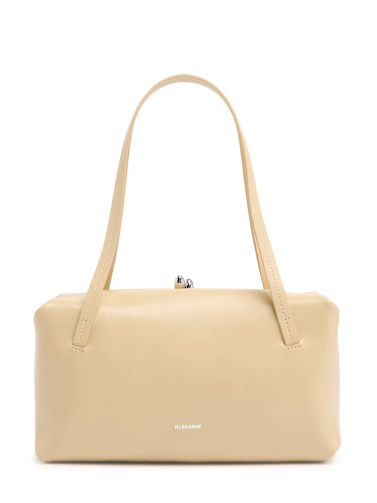 Jil Sander: Small Goji Pillow leather shoulder bag - women_0 | Luisa Via Roma