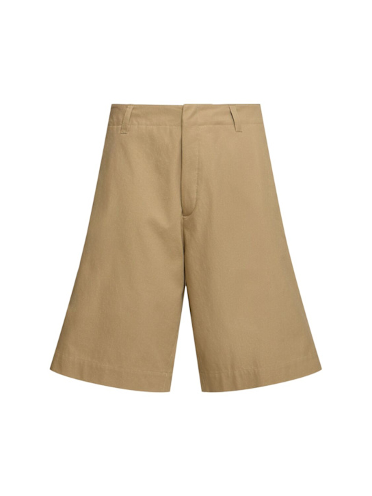 Jil Sander: コットンショートパンツ - men_0 | Luisa Via Roma