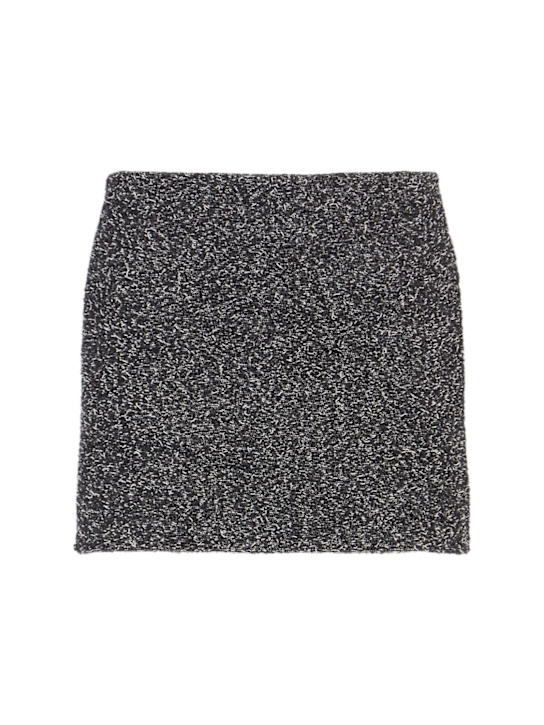 Sportmax: Anemone wool blend mini skirt - women_0 | Luisa Via Roma
