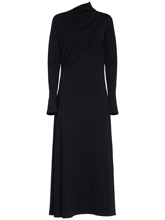 Sportmax: Vestito lungo Edile in misto lana - women_0 | Luisa Via Roma