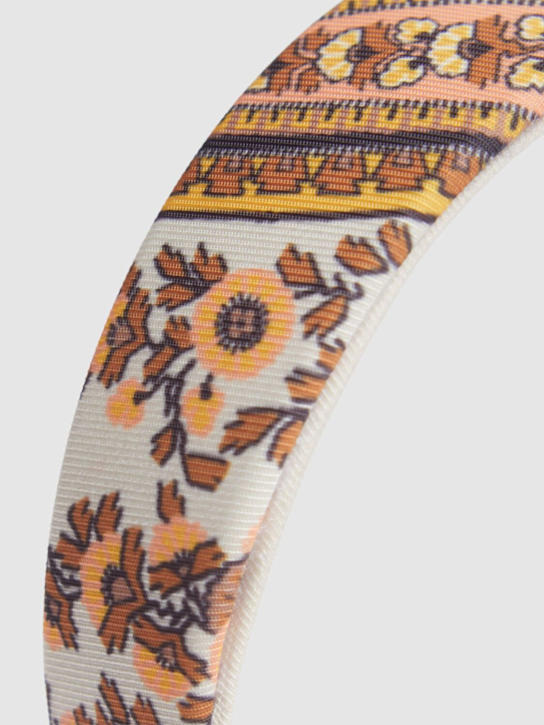 Etro: Printed nylon headband - マルチカラー - kids-girls_1 | Luisa Via Roma