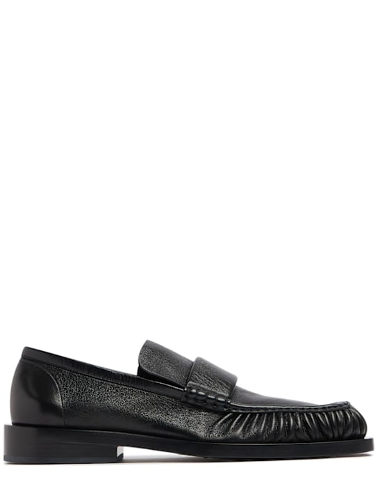 Jil Sander: Leather loafers - men_0 | Luisa Via Roma