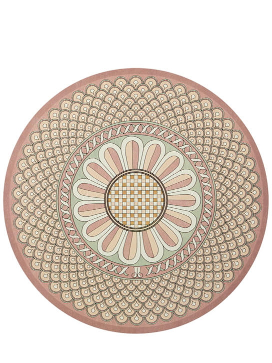 La Double J: Set of 2 Napoli hardback placemats - Pink - ecraft_1 | Luisa Via Roma