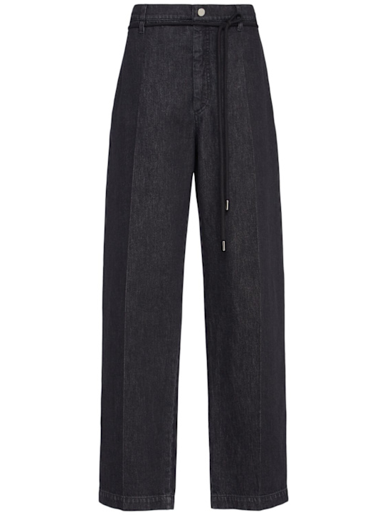 Sportmax: Capsula mid rise baggy jeans - women_0 | Luisa Via Roma