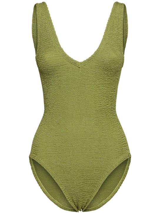 Hunza G: Sadie one piece swimsuit - women_0 | Luisa Via Roma