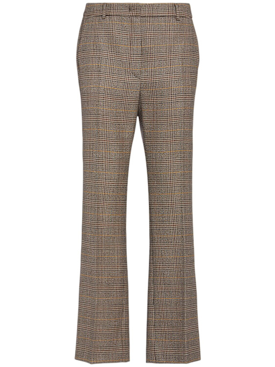 Weekend Max Mara: Baco virgin wool cropped pants - women_0 | Luisa Via Roma