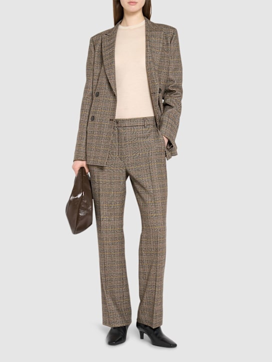 Weekend Max Mara: Baco virgin wool cropped pants - women_1 | Luisa Via Roma