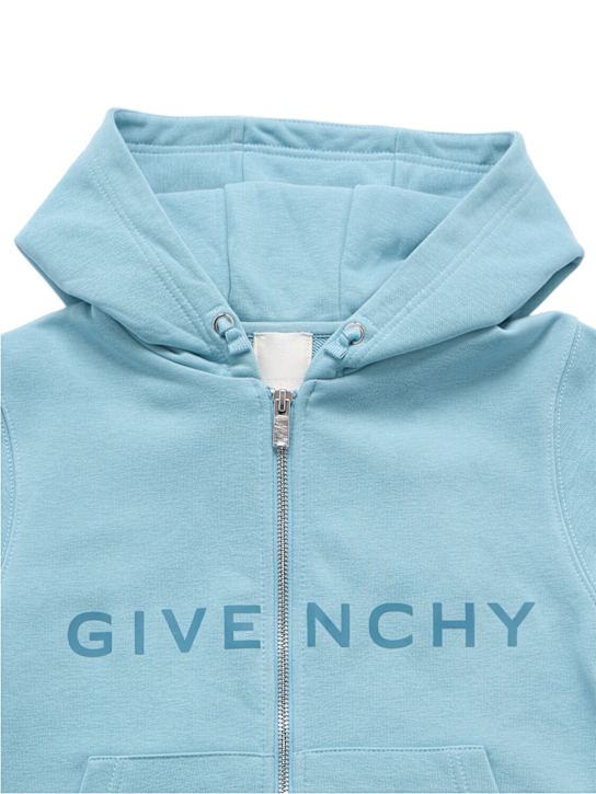 Givenchy: Organic cotton & poly sweatshirt - kids-boys_1 | Luisa Via Roma