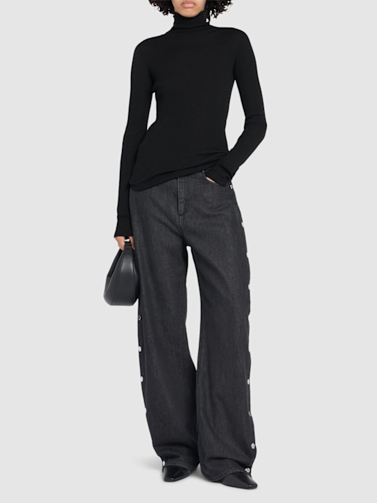 Sportmax: Niagara wool turtleneck sweater - women_1 | Luisa Via Roma