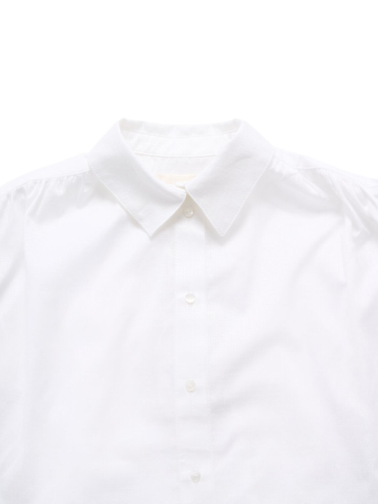 Givenchy: Camicia in cotone jacquard - kids-girls_1 | Luisa Via Roma